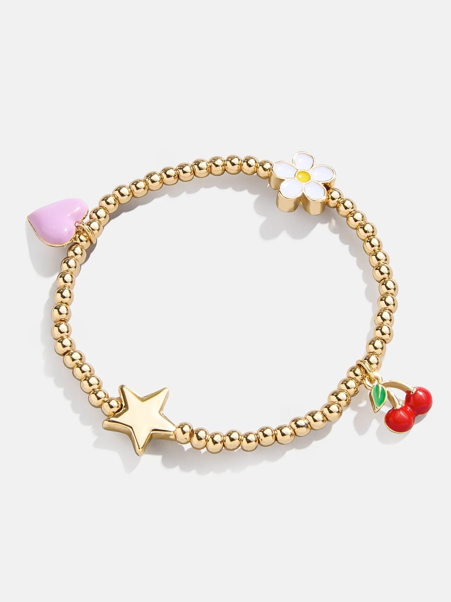 Made You Smile Kids' Charm Bracelet - Cherry
