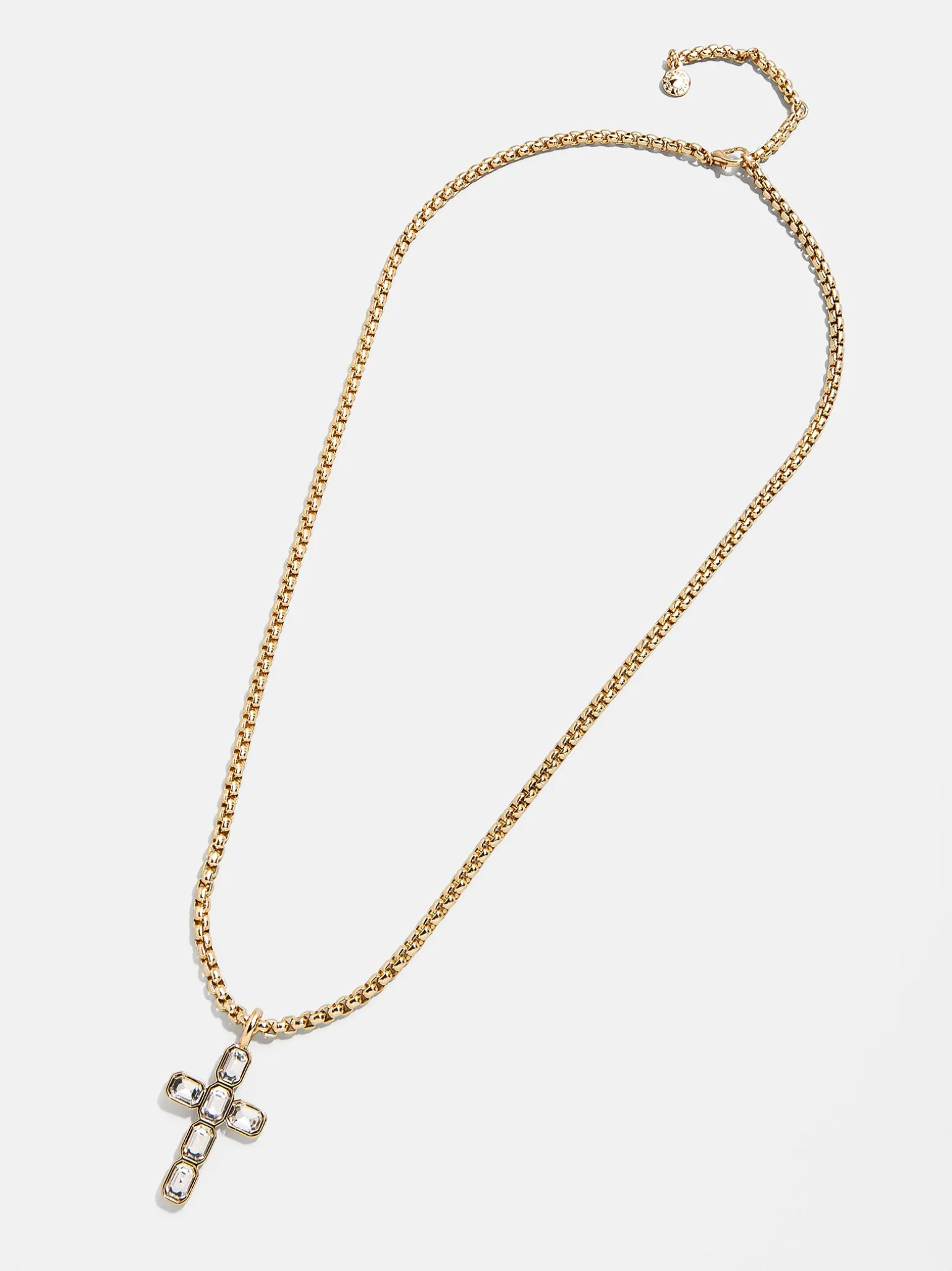 Mara Cross Necklace - Bezel Cross