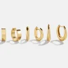 Maris Waterproof Earring Set - Gold