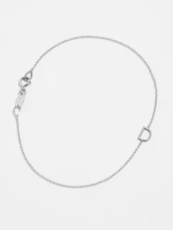 Maya Brenner Mini Letter Bracelet