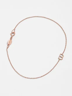 Maya Brenner Mini Letter Bracelet