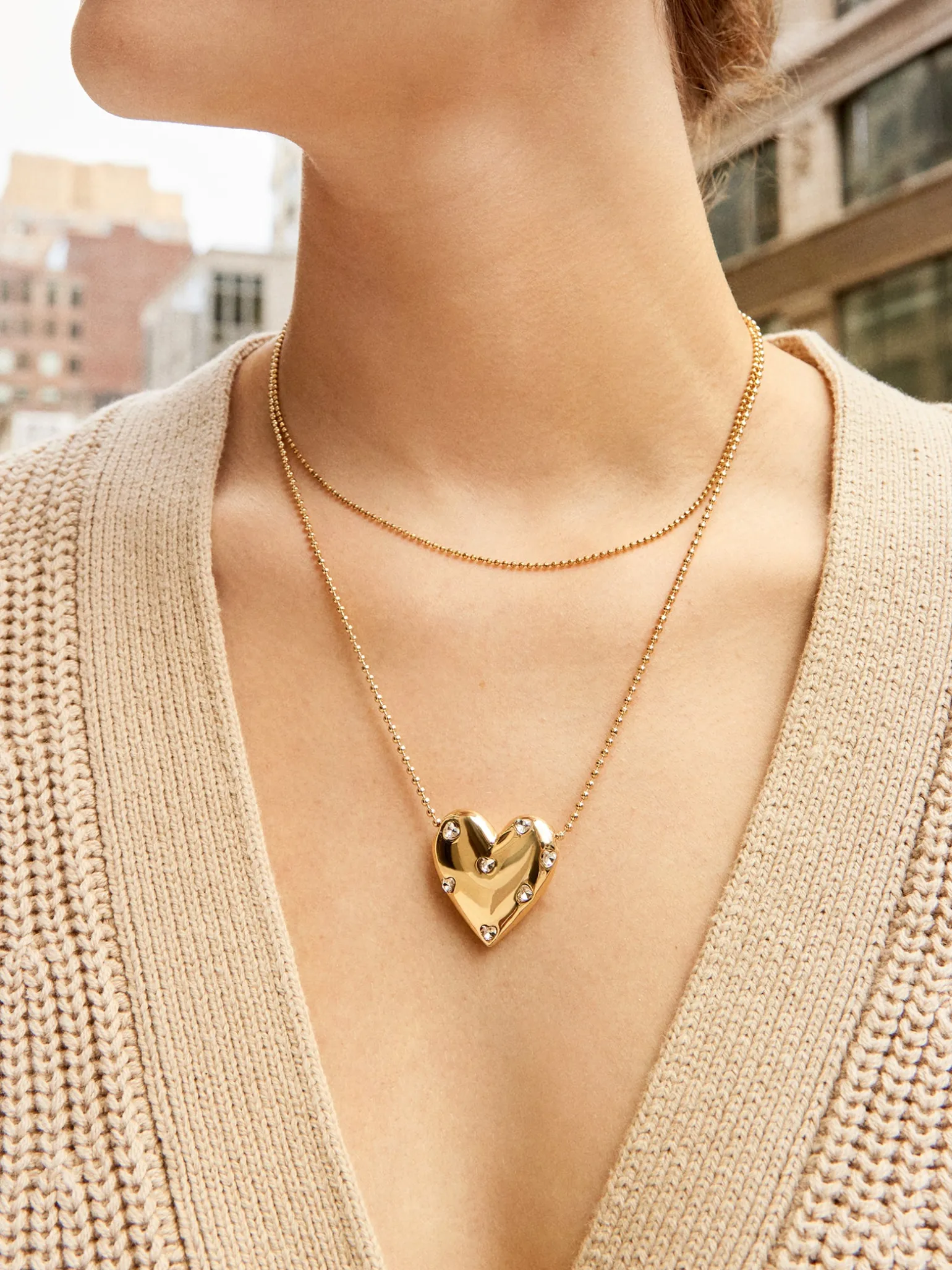 Melina Necklace - Gold