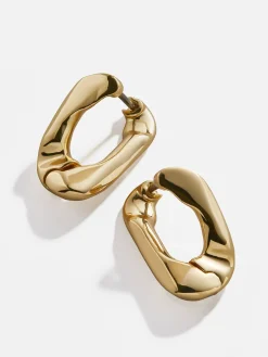 Michel Hoop Earrings - Gold