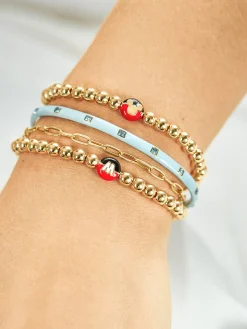 Mickey Initial Pisa Bracelet