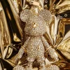 Mickey Mouse disney Bag Charm - Gold Glitter