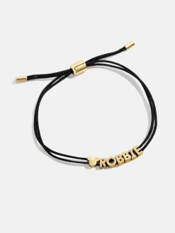 Mickey Mouse Disney Custom Cord Bracelet - Black