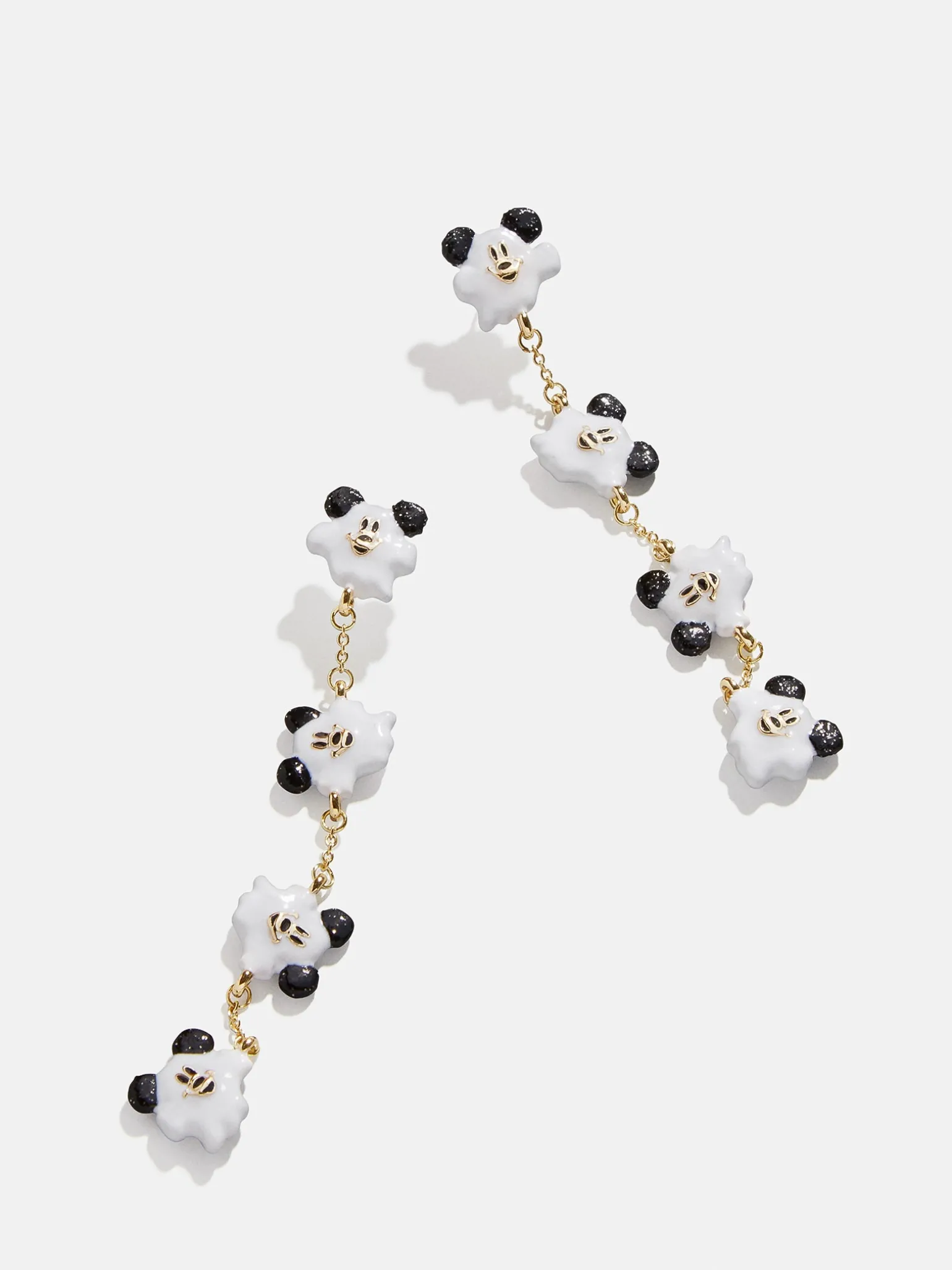 Mickey Mouse Disney Floating Ghost Earrings - White