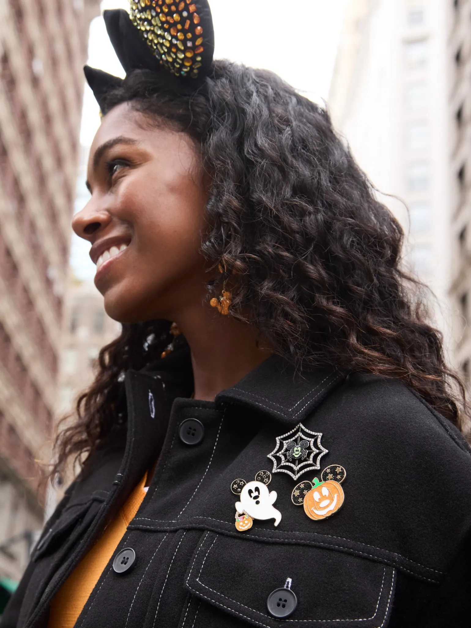 Mickey Mouse Disney Ghost Pin - Disney Ghost Pin