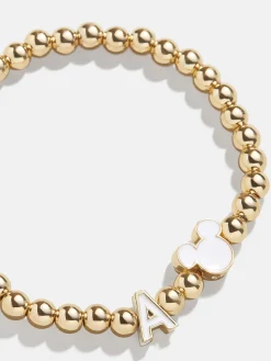 Mickey Mouse disney Initial Pisa Bracelet - White