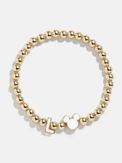 Mickey Mouse disney Initial Pisa Bracelet - White