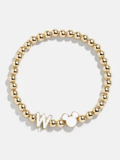Mickey Mouse disney Initial Pisa Bracelet - White