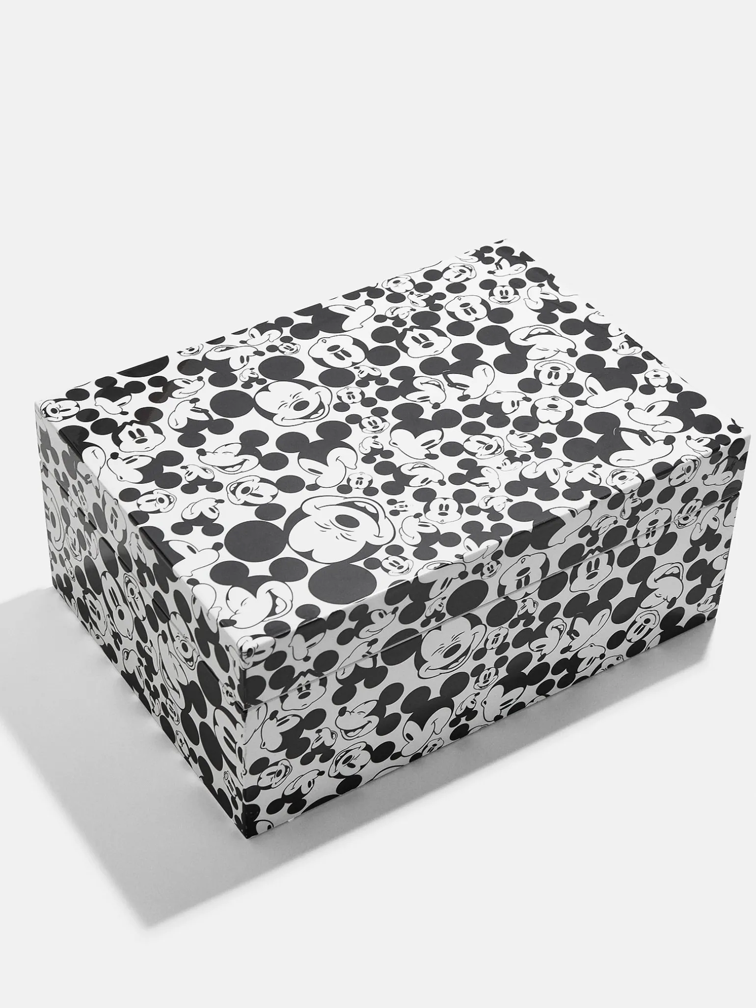 Mickey Mouse Disney Jewelry Lacquer Box - Black/White