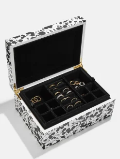 Mickey Mouse Disney Jewelry Lacquer Box - Black/White