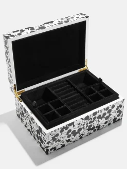 Mickey Mouse Disney Jewelry Lacquer Box - Black/White
