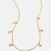 Mickey Mouse Disney 18K Gold Plated Sterling Silver Repeating Necklace - Gold