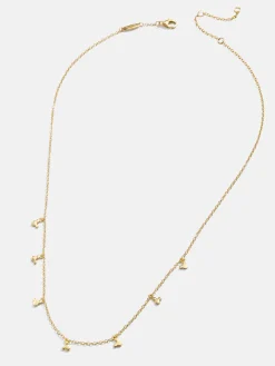 Mickey Mouse Disney 18K Gold Plated Sterling Silver Repeating Necklace - Gold