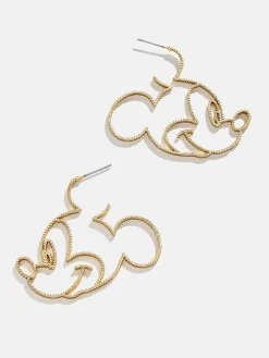 Mickey Mouse Disney Outline Earrings - Mickey Mouse