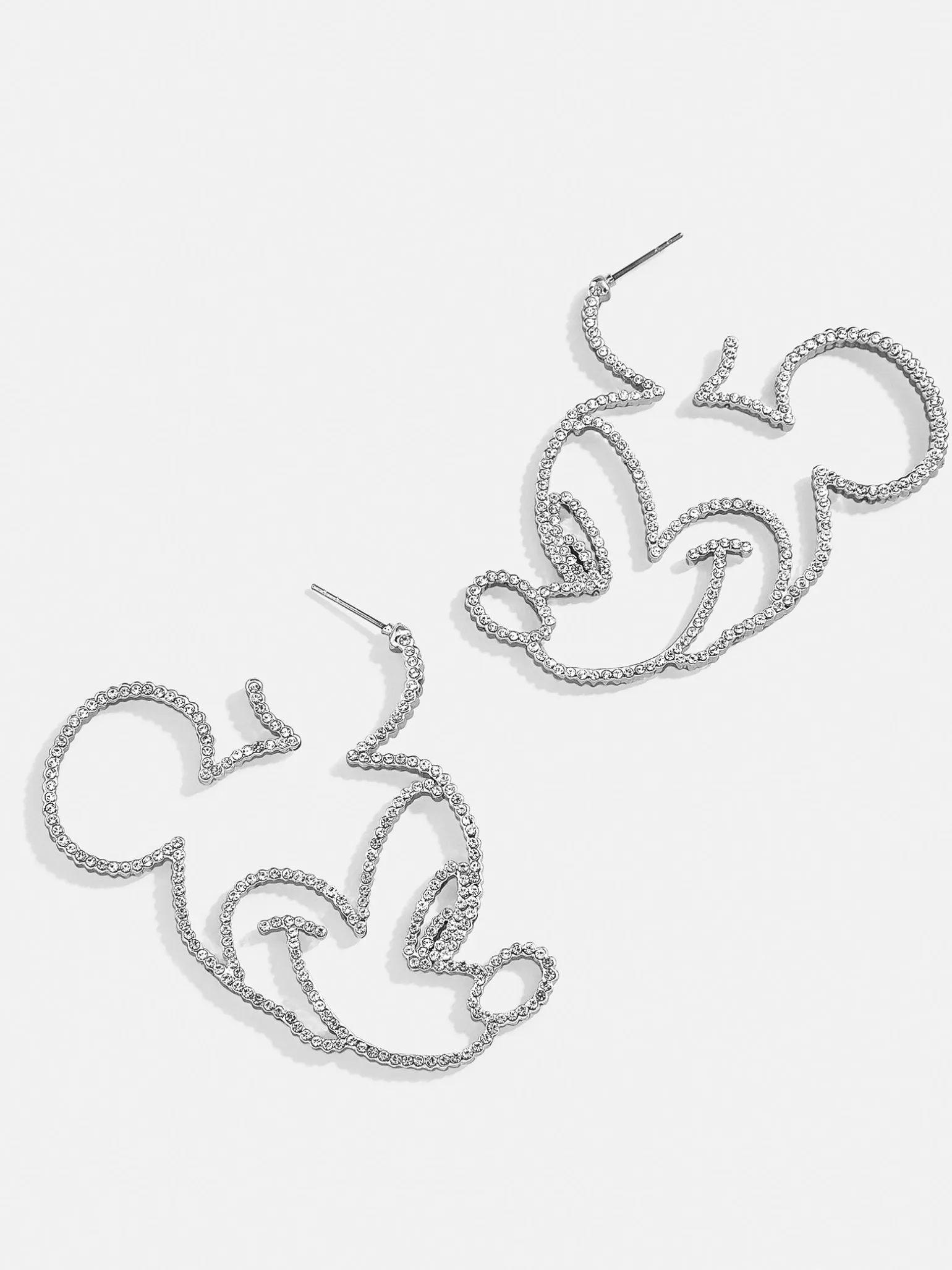 Mickey Mouse Disney Outline Earrings - Mickey Mouse