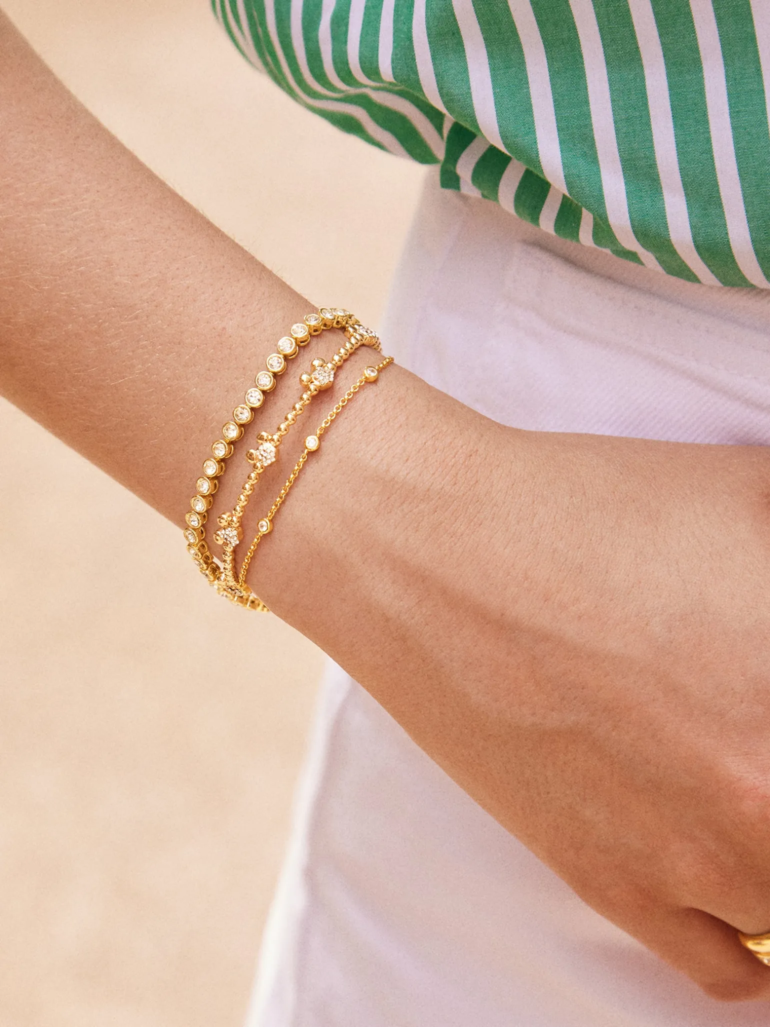 Mickey Mouse Disney Pavé Cuff Bracelet - Mickey Mouse