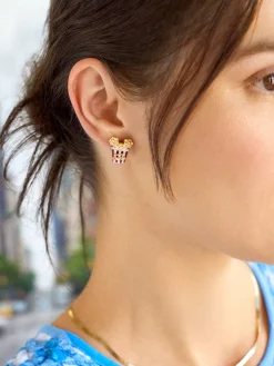 Mickey Mouse Disney Popcorn Earrings - Disney Popcorn Earring