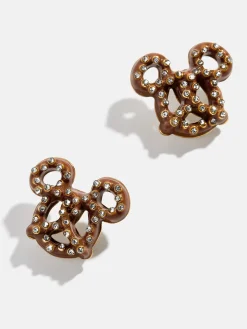 Mickey Mouse Disney Pretzel Earrings - Disney Pretzel Earring