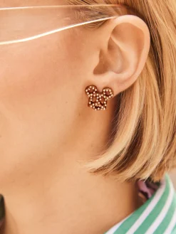 Mickey Mouse Disney Pretzel Earrings - Disney Pretzel Earring
