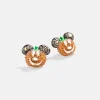 Mickey Mouse Disney Pumpkin Stud Earrings - Disney Pumpkin Stud Earrings