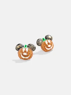 Mickey Mouse Disney Pumpkin Stud Earrings - Disney Pumpkin Stud Earrings