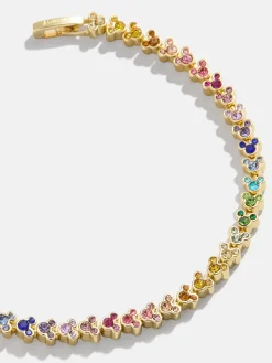 Mickey Mouse Disney Repeating Tennis Bracelet - Multi