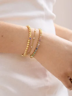 Mickey Mouse Disney Repeating Tennis Bracelet - Multi