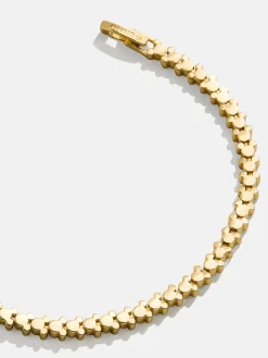 Mickey Mouse Disney Repeating Tennis Bracelet - Gold