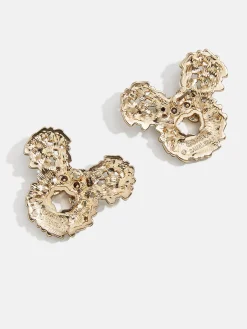 Mickey Mouse Disney Welcome Wreath Earrings - Mickey Mouse Wreath Earrings