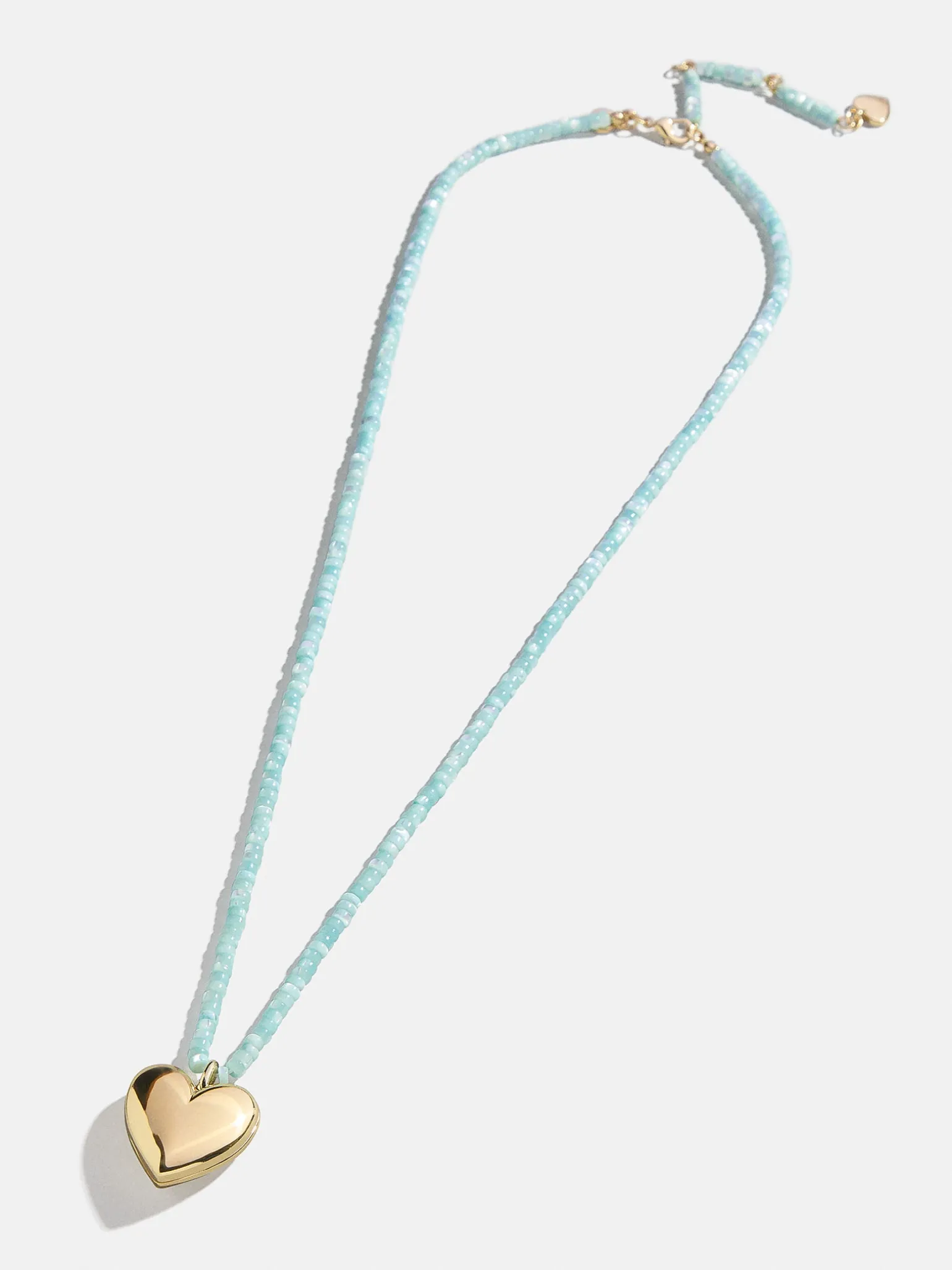 Millie Bubble Heart Necklace - Turquoise
