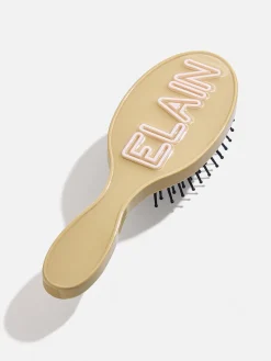 Mini Fine Line Custom Hair Brush - Beige/Light Pink