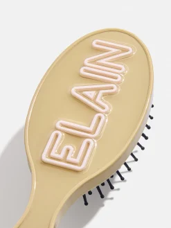 Mini Fine Line Custom Hair Brush - Beige/Light Pink