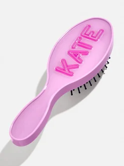 Mini Fine Line Custom Hair Brush - Lavender/Pink