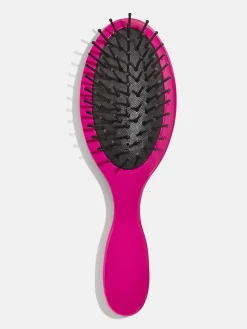 Mini Fine Line Custom Hair Brush - Magenta/Light Pink