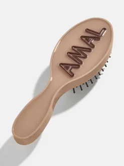 Mini Fine Line Custom Hair Brush - Light Brown/Dark Brown