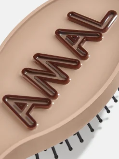 Mini Fine Line Custom Hair Brush - Light Brown/Dark Brown