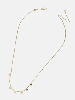 Mini 18K Gold Vermeil Custom Icon Necklace - 18K Gold Vermeil