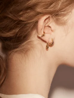 Mini Spillo 18K Gold Vermeil Earrings - S