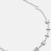 Mini Sterling Silver Spaced Letter Custom Bracelet - Sterling Silver