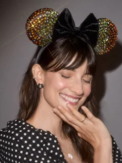 Minnie Mouse Disney Amber Ombre Ears Headband - Minnie Mouse Amber Ombre Ears