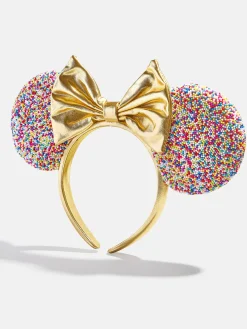 Minnie Mouse Disney Confetti Ears Headband - Minnie Mouse Confetti Ears