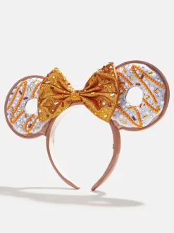 Minnie Mouse Disney Donut Ears Headband - Minnie Mouse Donut Ears