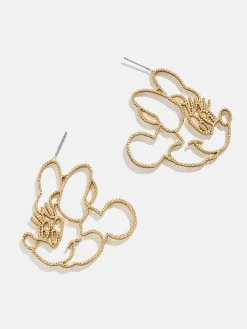 Minnie Mouse Disney Outline Earrings - Minnie Mouse