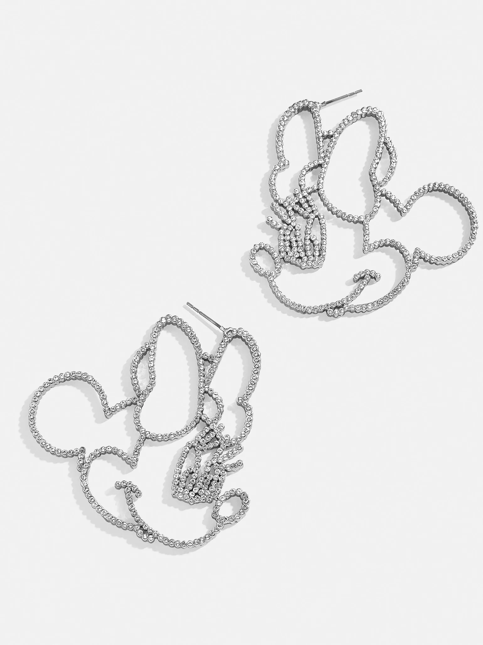 Minnie Mouse Disney Outline Earrings - Minnie Mouse