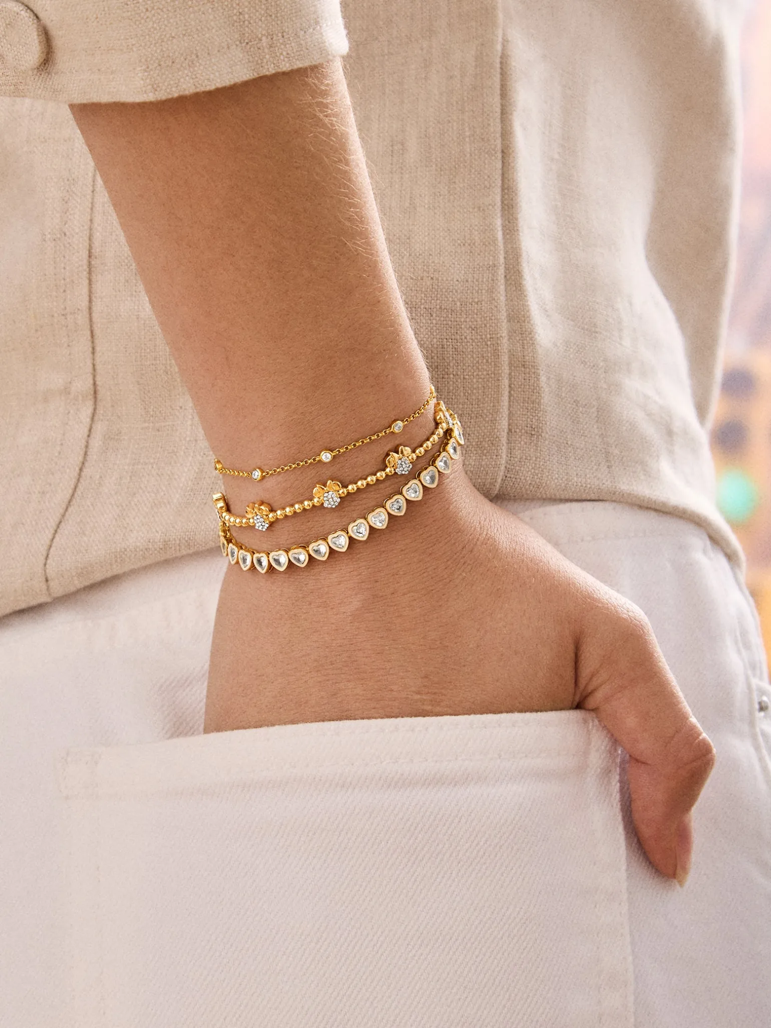 Minnie Mouse Disney Pavé Cuff Bracelet - Minnie Mouse