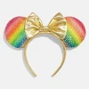 Minnie Mouse Disney Rainbow Ears Headband - Minnie Mouse Rainbow Ears