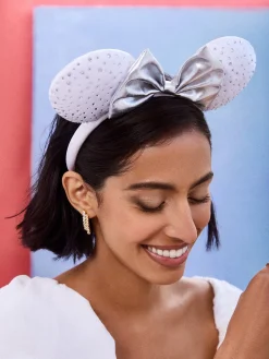 Minnie Mouse Disney White Ears Headband - Minnie Mouse White Ears